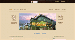 Desktop Screenshot of hotelpolariz.com